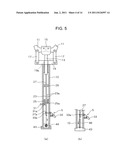 OPENABLE AND CLOSABLE TWO-PRONGED BODY HOLDING DEVICE diagram and image