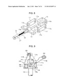 OPENABLE AND CLOSABLE TWO-PRONGED BODY HOLDING DEVICE diagram and image