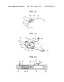 OPENABLE AND CLOSABLE TWO-PRONGED BODY HOLDING DEVICE diagram and image