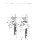 DEVICE AND PROCESS FOR PRODUCING OR PROCESSING WORKPIECES FROM A PREFORM,     IN PARTICULAR FOR INTEGRALLY FORMING INTERNAL PROFILES OR INTERNAL TOOTH     SYSTEMS diagram and image