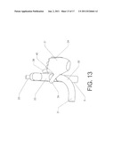 Bicycle Handlebar With Palm Support diagram and image