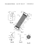 BLOOD TREATMENT DIALYZER/FILTER FOR PERMITTING GAS REMOVAL diagram and image