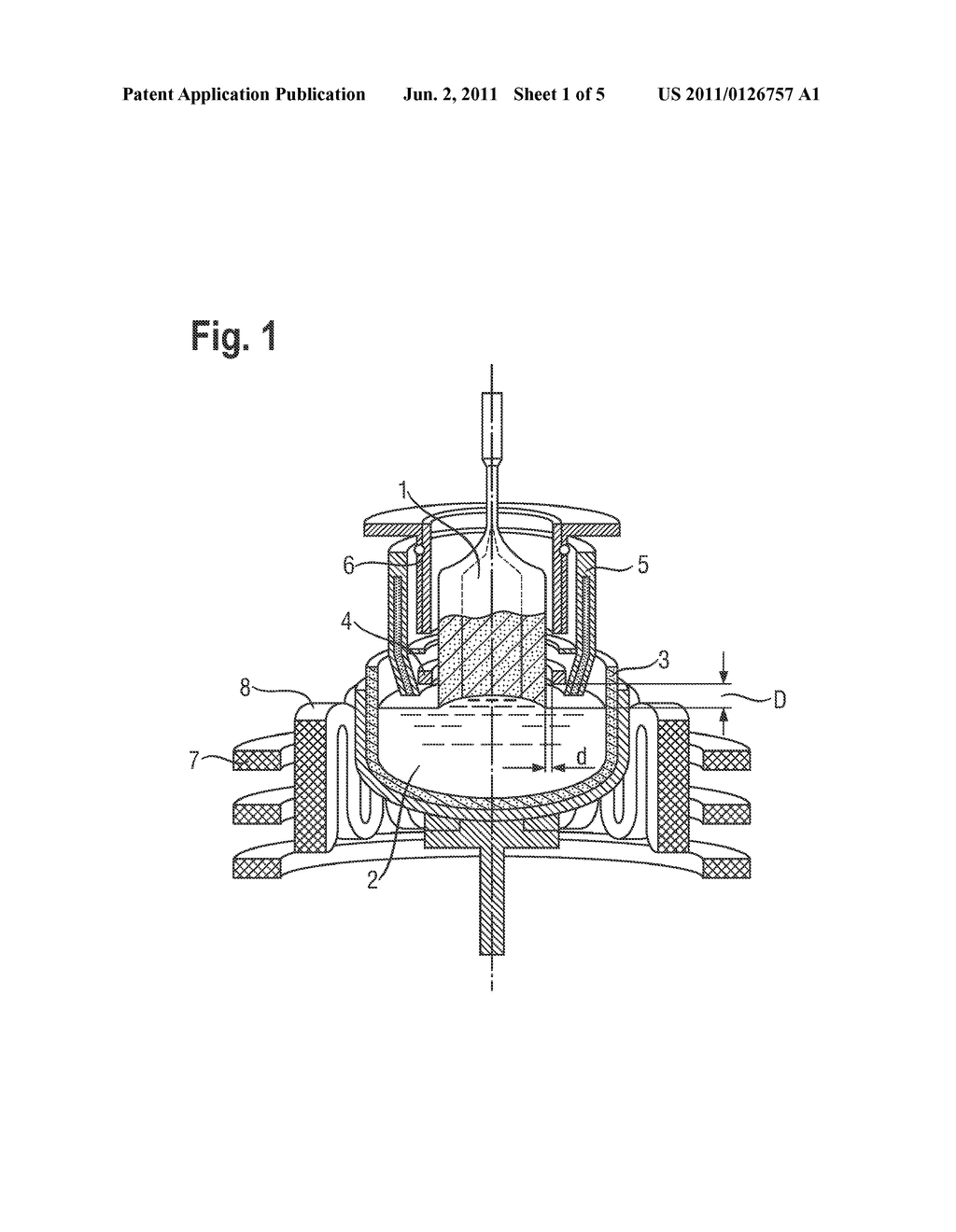 Method For Pulling A Single Crystal Composed Of Silicon With A Section     Having A Diameter That Remains Constant - diagram, schematic, and image 02