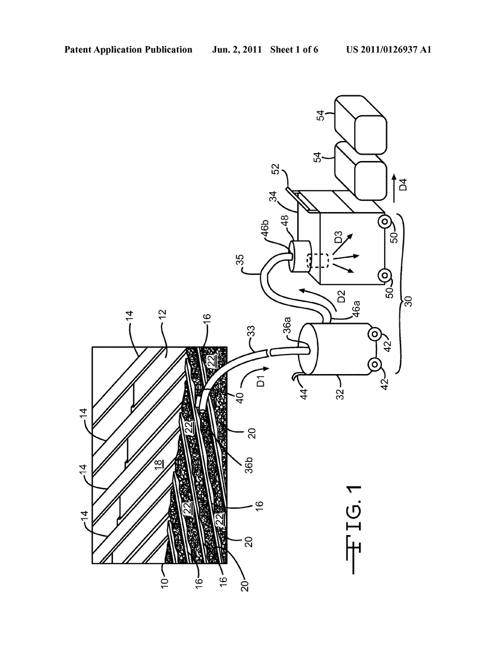 APPARATUS FOR REMOVAL OF LOOSEFILL INSULATION - diagram, schematic, and image 02