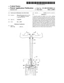 Manually Operable Log Splitter diagram and image