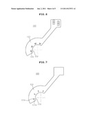 FLEXIBLE PCB OF SPINDLE MOTOR diagram and image