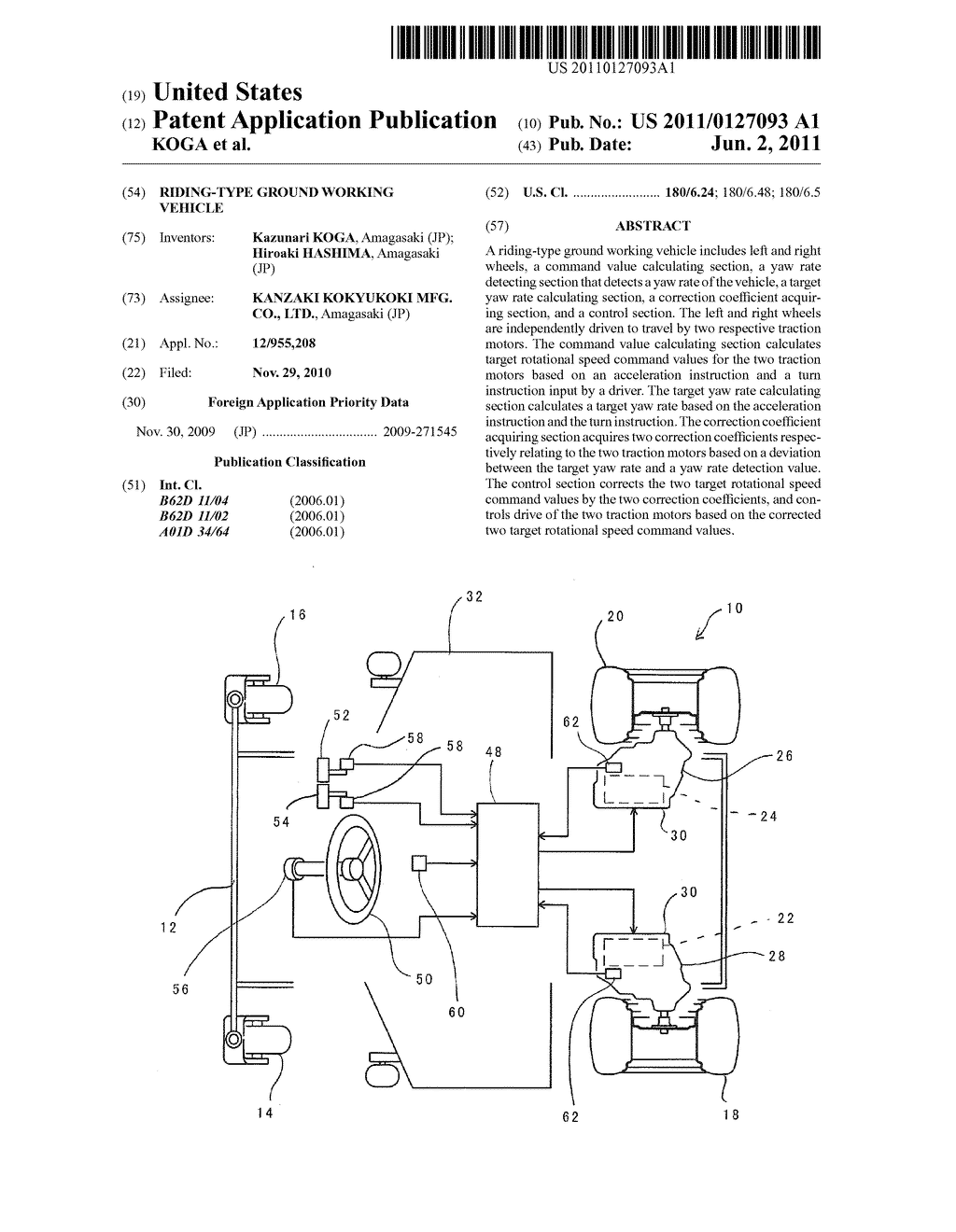 RIDING-TYPE GROUND WORKING VEHICLE - diagram, schematic, and image 01