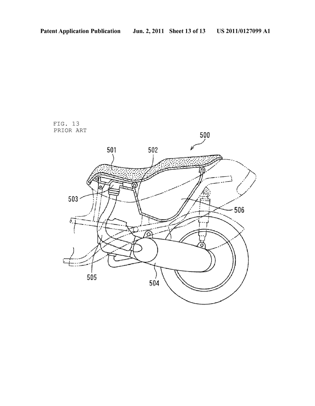 TWO-WHEELED MOTOR VEHICLE - diagram, schematic, and image 14