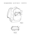 Luggage With a Crush Proof Compartment diagram and image