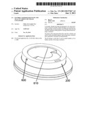 Flexible lid designed to fit and seal on various beverage containers diagram and image