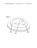 Flexible lid designed to fit and seal on various beverage containers diagram and image