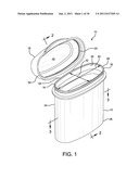 VIAL WITH NON-ROUND SEAL diagram and image