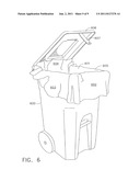 WATER SOLUBLE LAUNDRY BAG AND RECEPTACLE THEREFOR diagram and image