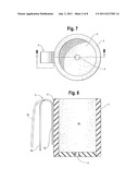 CONTAINER WITH ADJUSTABLE HANDLE diagram and image