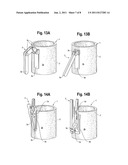 CONTAINER WITH ADJUSTABLE HANDLE diagram and image