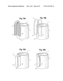 CONTAINER WITH ADJUSTABLE HANDLE diagram and image