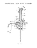 BOTTLE TOP DISPENSER WITH RECIRCULATING AND DRAINING MECHANISM diagram and image