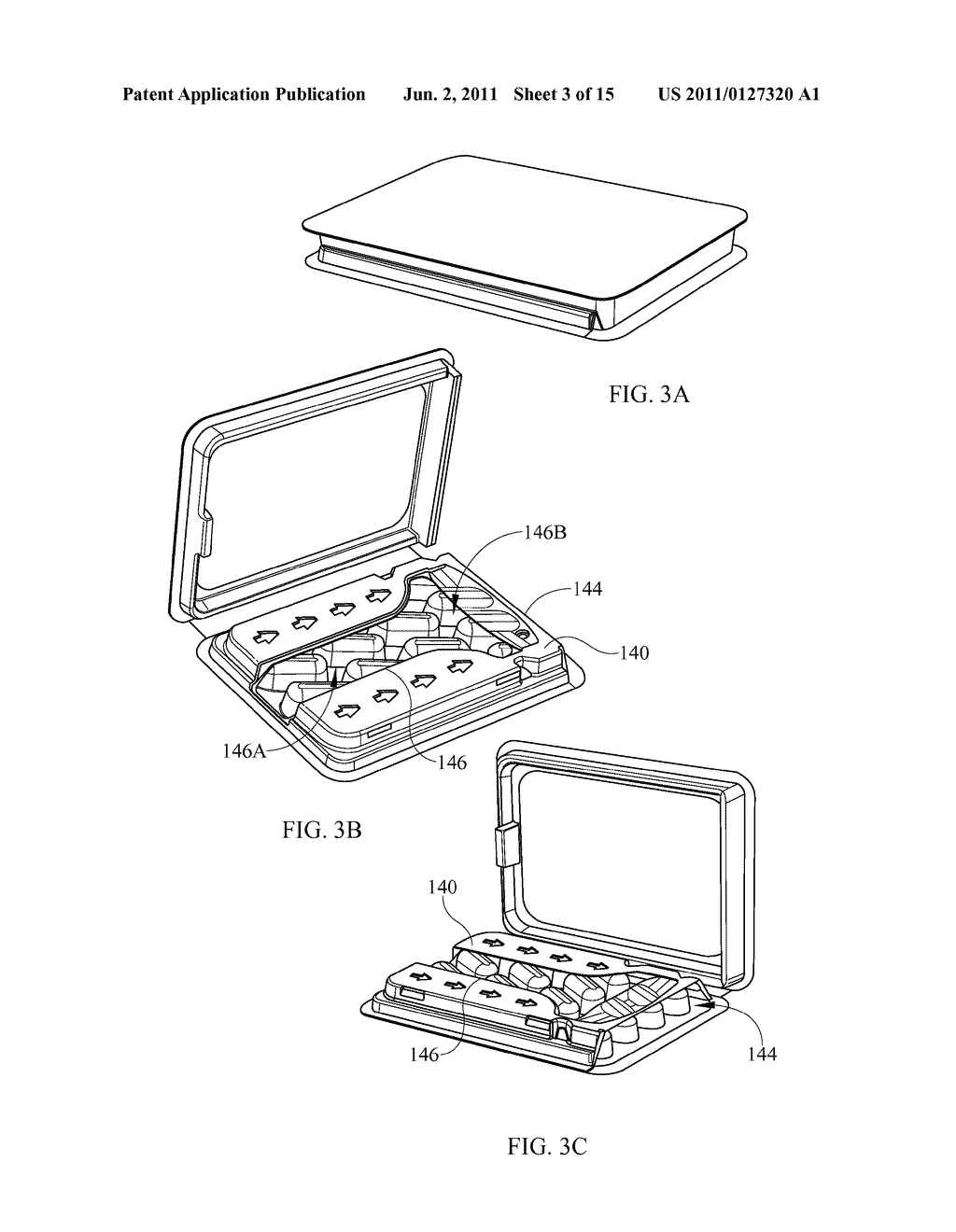 CONTAINER FOR HOUSING A TRAY OR BLISTER PACK - diagram, schematic, and image 04