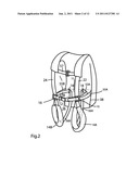 HARNESS WITH ADJUSTABLE BACK STRAP diagram and image