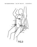 HARNESS WITH ADJUSTABLE BACK STRAP diagram and image