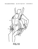 HARNESS WITH ADJUSTABLE BACK STRAP diagram and image