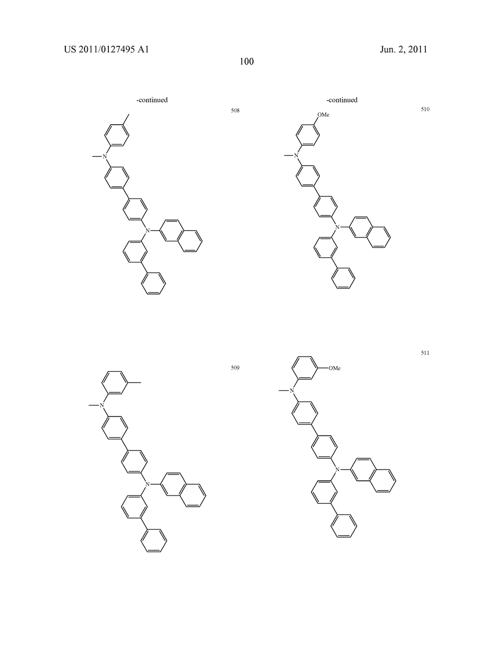 NEW COMPOUND AND ORGANIC LIGHT EMITTING DEVICE USING THE SAME - diagram, schematic, and image 102