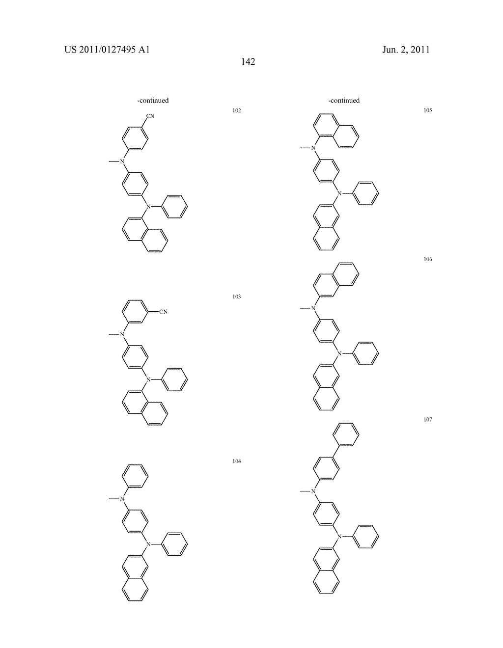 NEW COMPOUND AND ORGANIC LIGHT EMITTING DEVICE USING THE SAME - diagram, schematic, and image 144