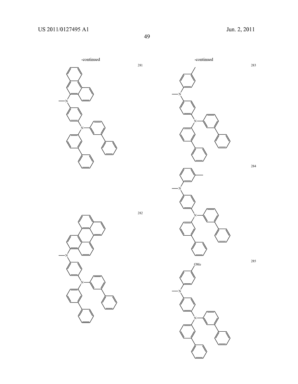 NEW COMPOUND AND ORGANIC LIGHT EMITTING DEVICE USING THE SAME - diagram, schematic, and image 51