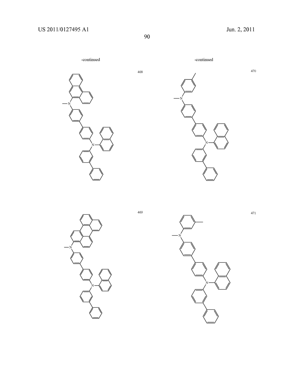 NEW COMPOUND AND ORGANIC LIGHT EMITTING DEVICE USING THE SAME - diagram, schematic, and image 92