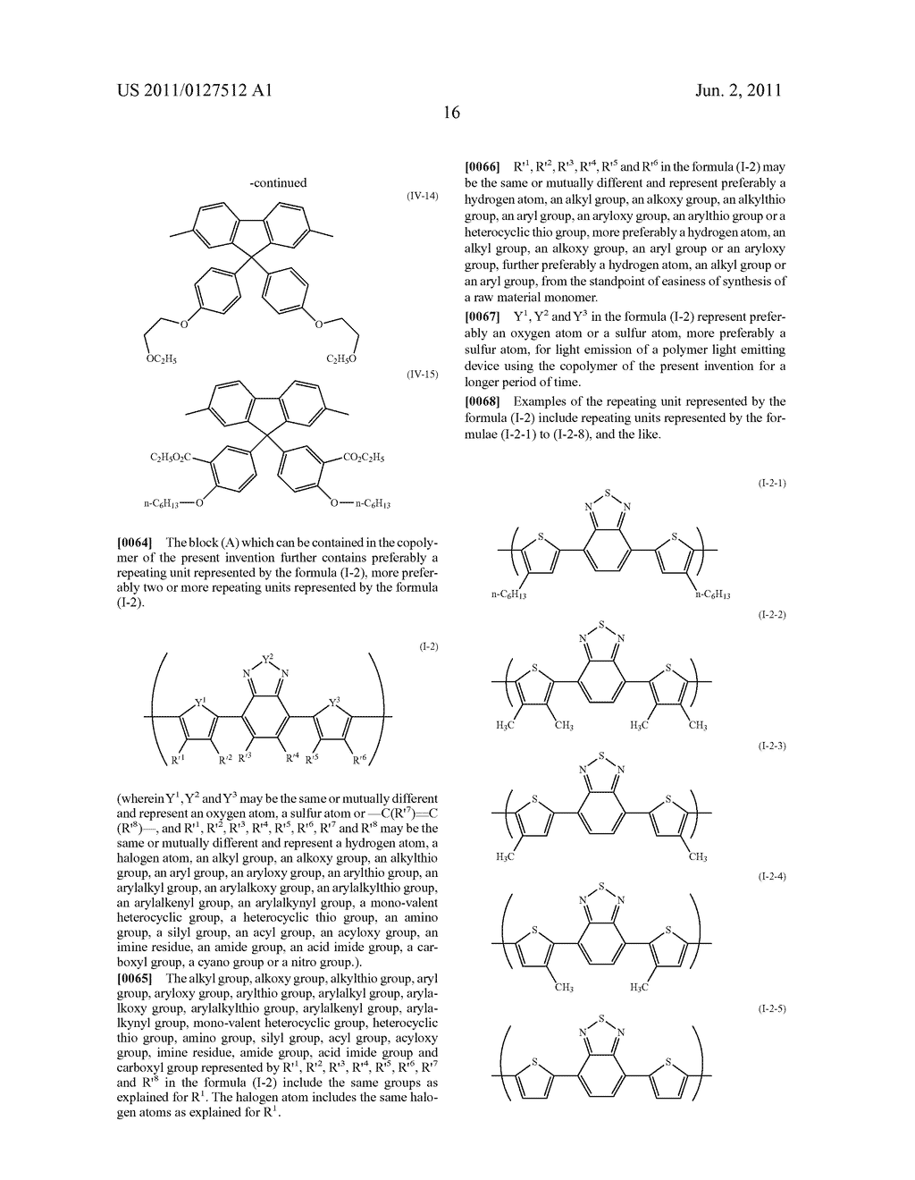 COPOLYMER AND POLYMER LIGHT EMITTING DEVICE USING THE SAME - diagram, schematic, and image 17