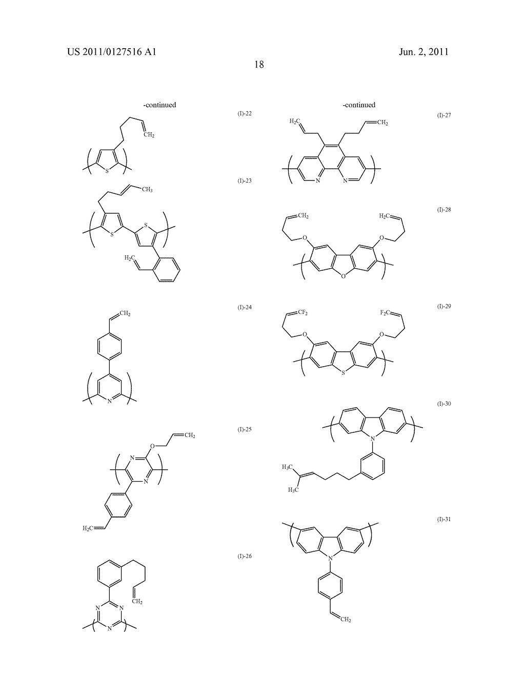 POLYMER COMPOUND AND LIGHT-EMITTING ELEMENT USING SAME - diagram, schematic, and image 19