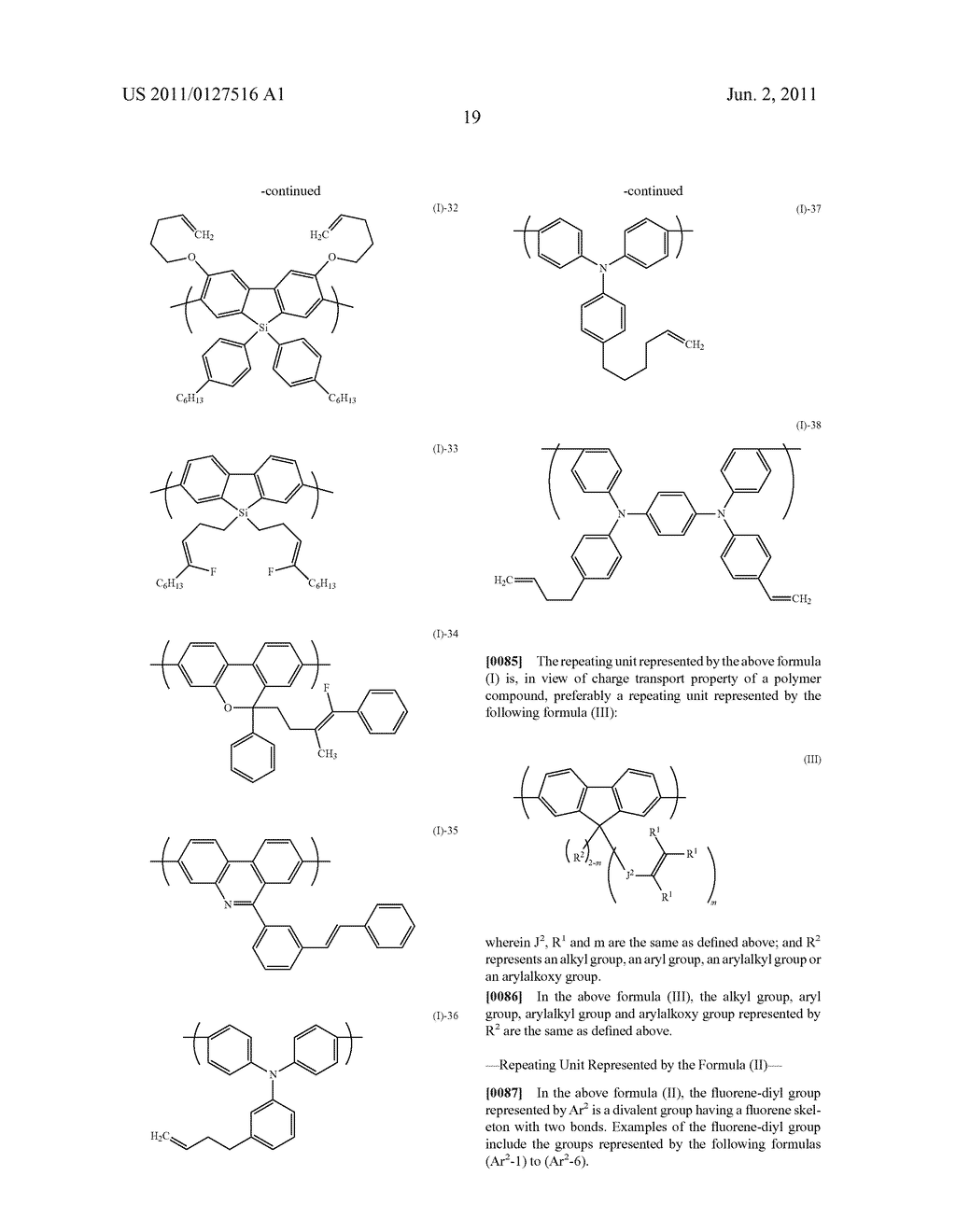 POLYMER COMPOUND AND LIGHT-EMITTING ELEMENT USING SAME - diagram, schematic, and image 20