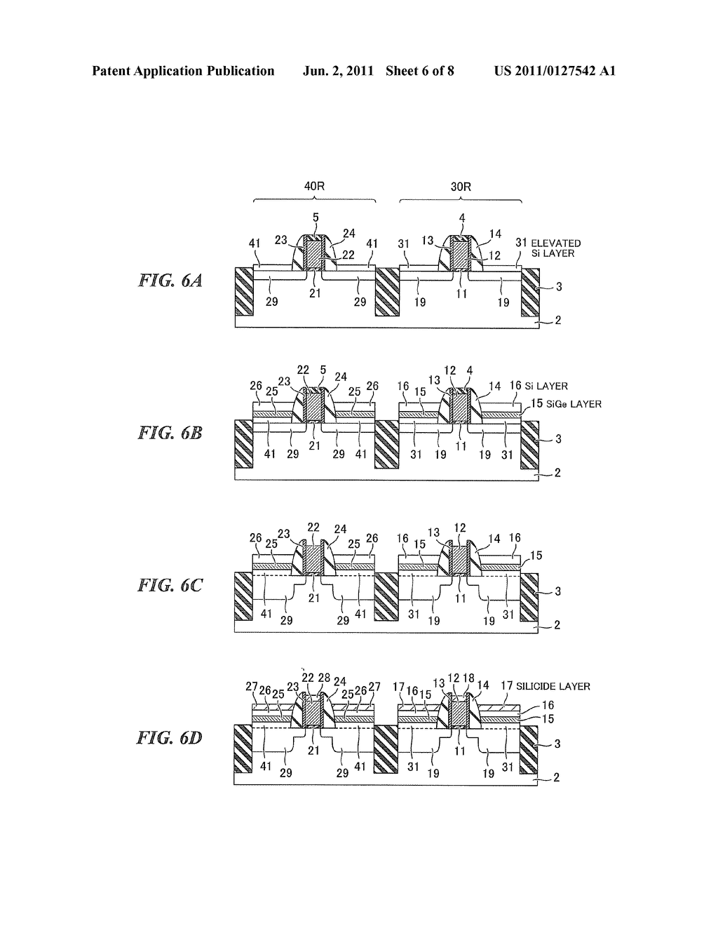 SEMICONDUCTOR DEVICE AND METHOD OF FABRICATING THE SAME - diagram, schematic, and image 07