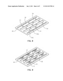 LIGHT EMITTING DIODE PACKAGE AND METHOD OF MANUFACTURING THE SAME diagram and image