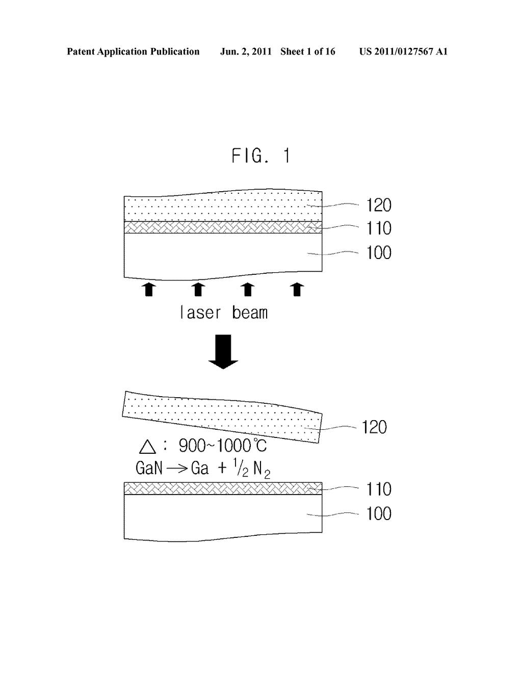 SUPPORTING SUBSTRATE FOR PREPARING SEMICONDUCTOR LIGHT-EMITTING DEVICE AND     SEMICONDUCTOR LIGHT-EMITTING DEVICE USING SUPPORTING SUBSTRATES - diagram, schematic, and image 02