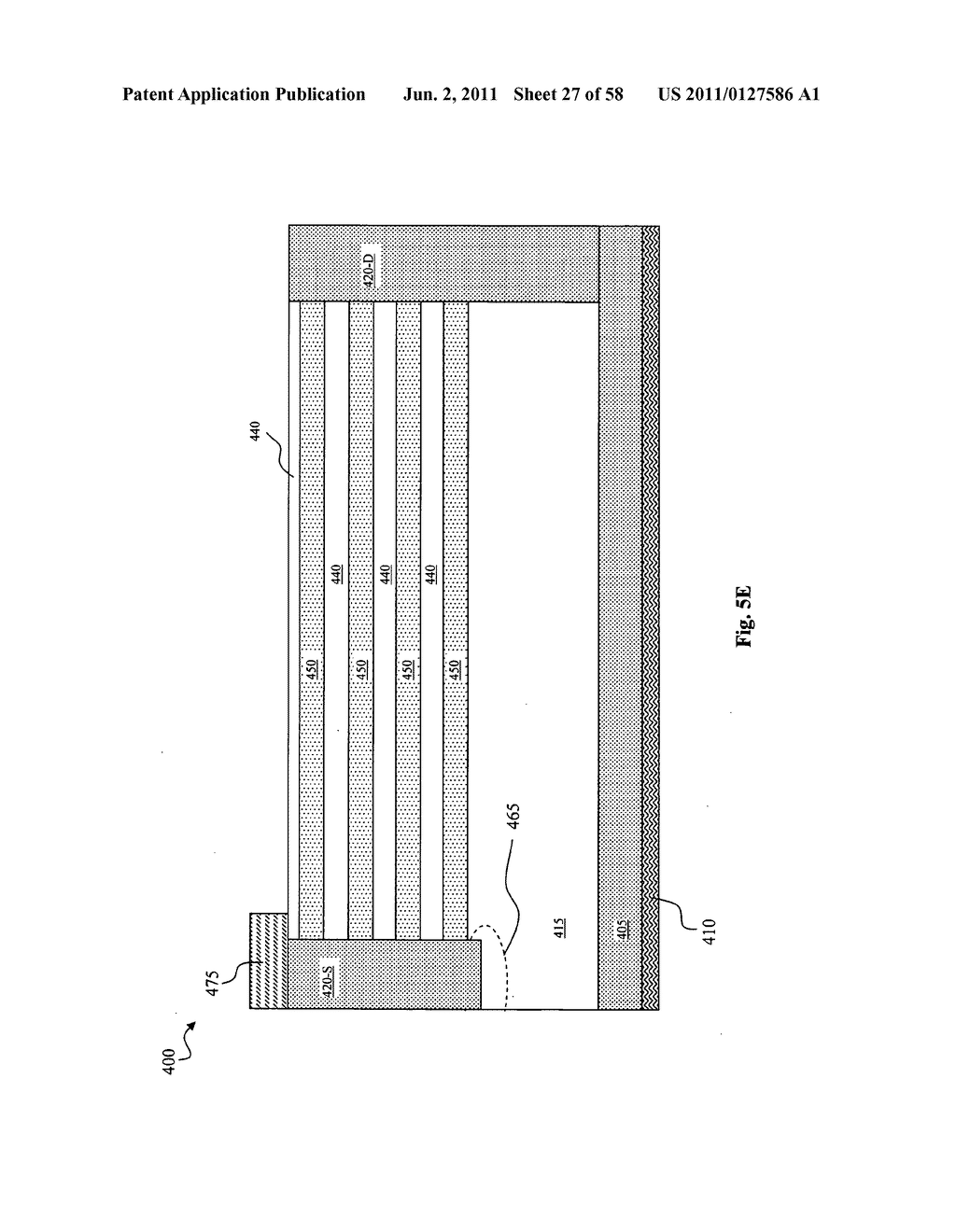 Lateral super junction device with high substrate-gate breakdown and     built-in avalanche clamp diode - diagram, schematic, and image 28