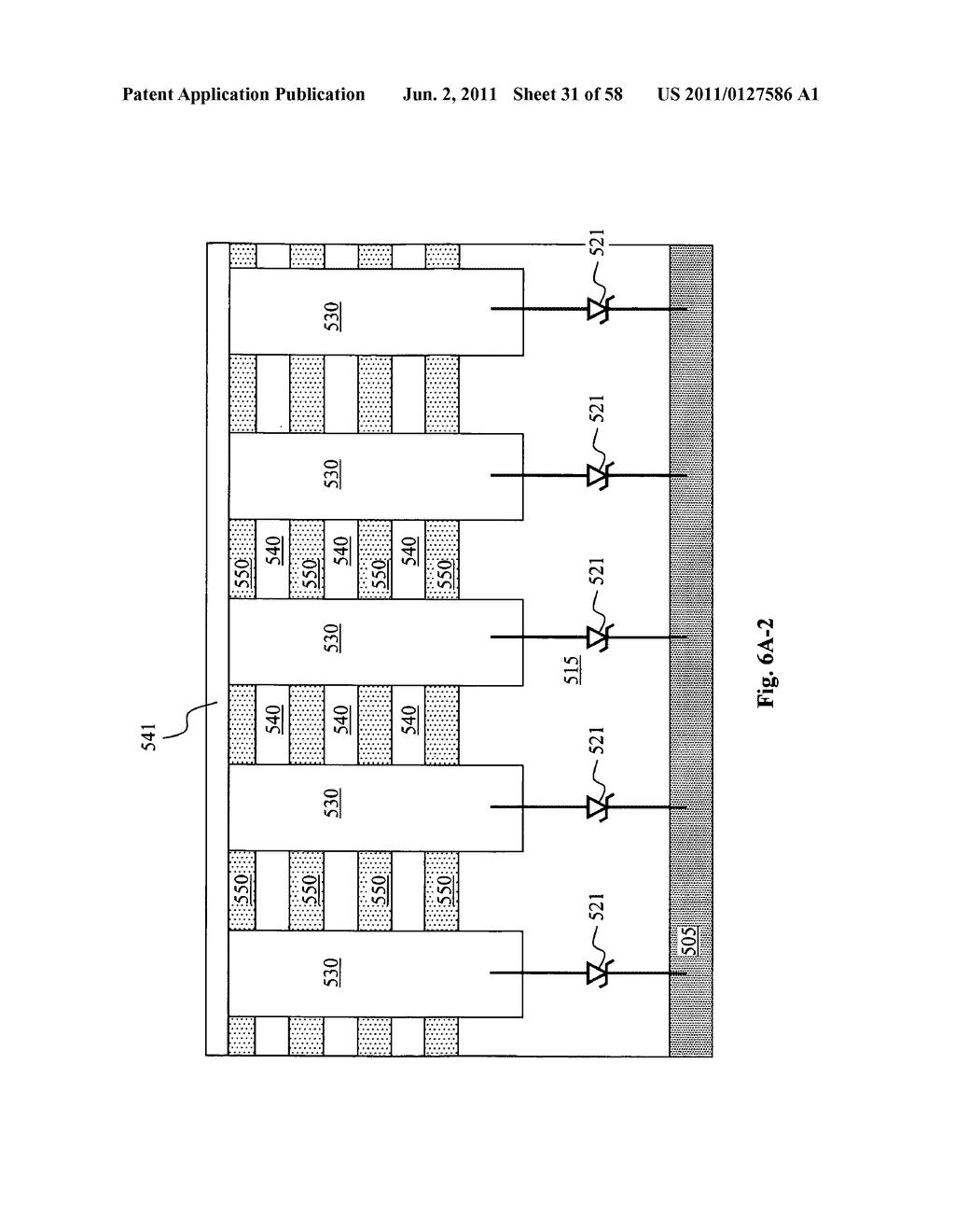 Lateral super junction device with high substrate-gate breakdown and     built-in avalanche clamp diode - diagram, schematic, and image 32