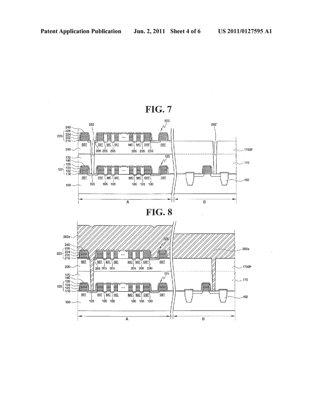 INTEGRATED CIRCUIT DEVICES INCLUDING A MULTI-LAYER STRUCTURE WITH A     CONTACT EXTENDING THERETHROUGH - diagram, schematic, and image 05