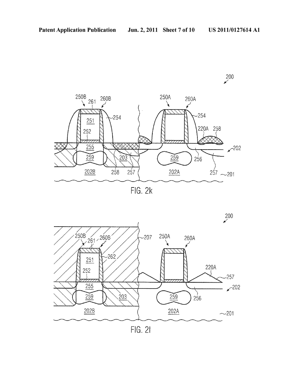 REDUCING THE SERIES RESISTANCE IN SOPHISTICATED TRANSISTORS BY EMBEDDING     METAL SILICIDE CONTACT REGIONS RELIABLY INTO HIGHLY DOPED SEMICONDUCTOR     MATERIAL - diagram, schematic, and image 08