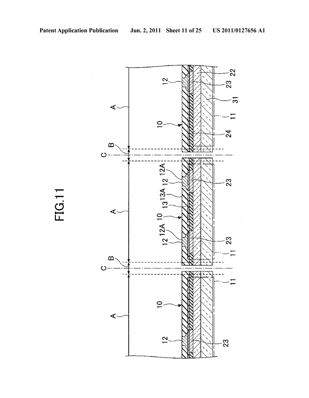 SEMICONDUCTOR-DEVICE MOUNTED BOARD AND METHOD OF MANUFACTURING THE SAME - diagram, schematic, and image 12