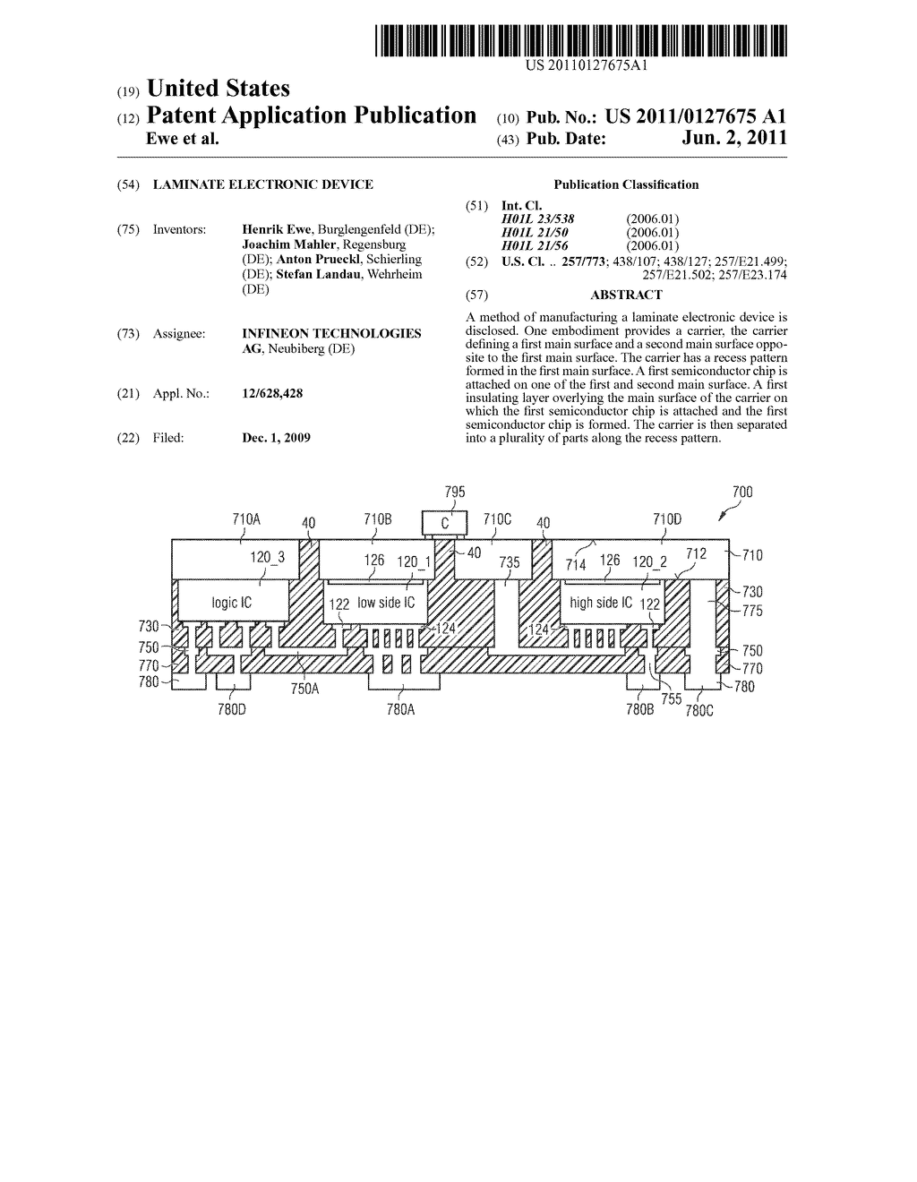 LAMINATE ELECTRONIC DEVICE - diagram, schematic, and image 01