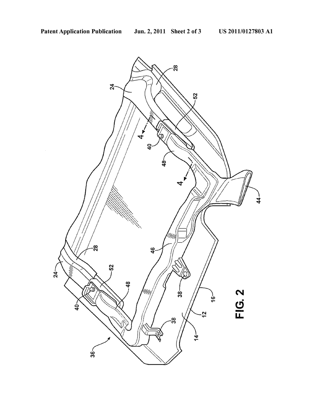 AIR DUCT SYSTEM MATING ROOF AIR DUCTS WITH HEADLINER AIR DUCTS - diagram, schematic, and image 03