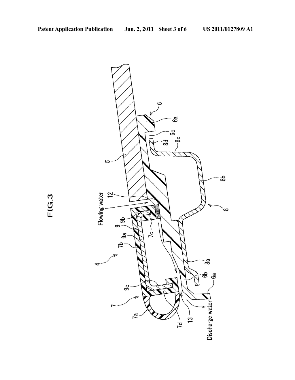 CONNECTING STRUCTURE OF RESIN PANEL AND STIFFENER FOR VEHICLE - diagram, schematic, and image 04