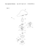 ANGLE ADJUSTER FOR BICYCLE SEAT diagram and image