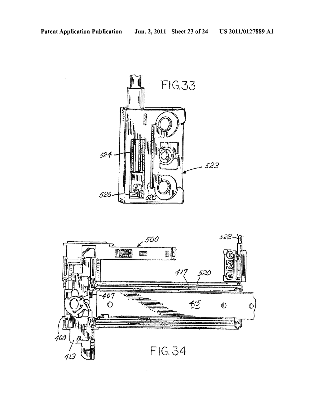 ANTI-TIP INTERLOCKING LINKAGE MECHANISM FOR VERTICAL CABINETS - diagram, schematic, and image 24