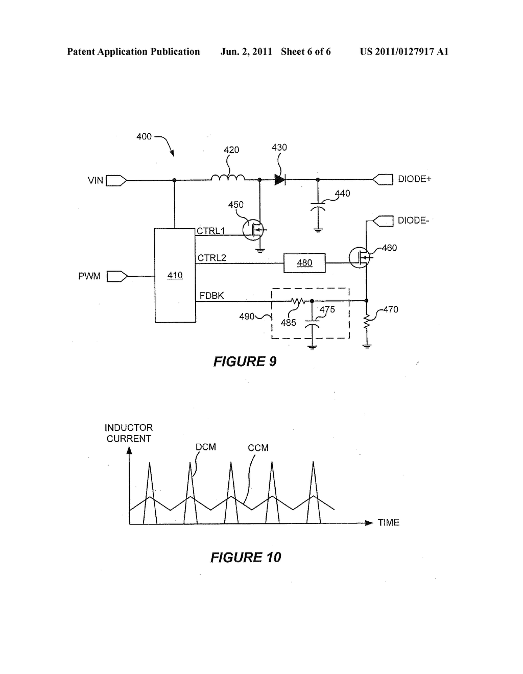 Solid State Lighting Panels with Variable Voltage Boost Current Sources - diagram, schematic, and image 07