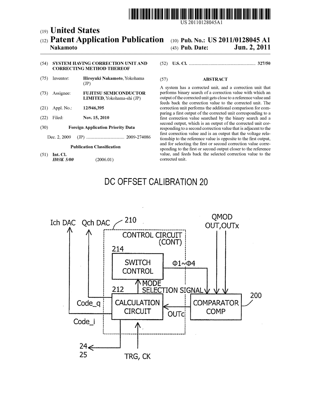 SYSTEM HAVING CORRECTION UNIT AND CORRECTING METHOD THEREOF - diagram, schematic, and image 01