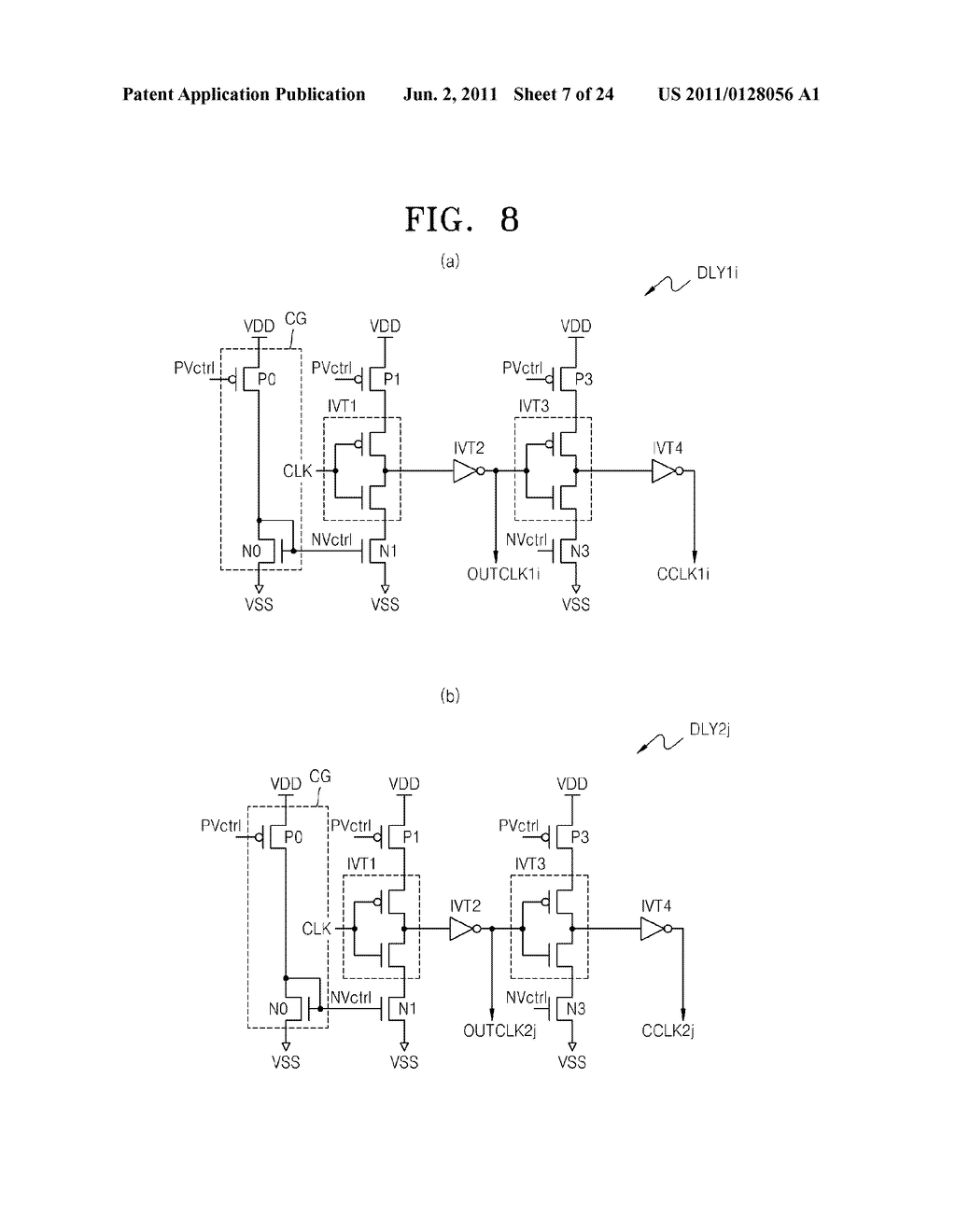 DELAY-LOCKED LOOP CIRCUIT AND SEMICONDUCTOR DEVICE INCLUDING THE SAME - diagram, schematic, and image 08