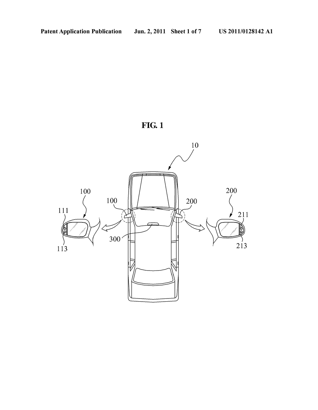 VEHICLE MIRROR APPARATUS AND METHOD FOR DISPLAYING TRAVELING INFORMATION - diagram, schematic, and image 02