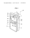 ANTENNA ELEMENT AND PORTABLE RADIO diagram and image